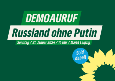 Demoraufruf Russland ohne Putin (Text)