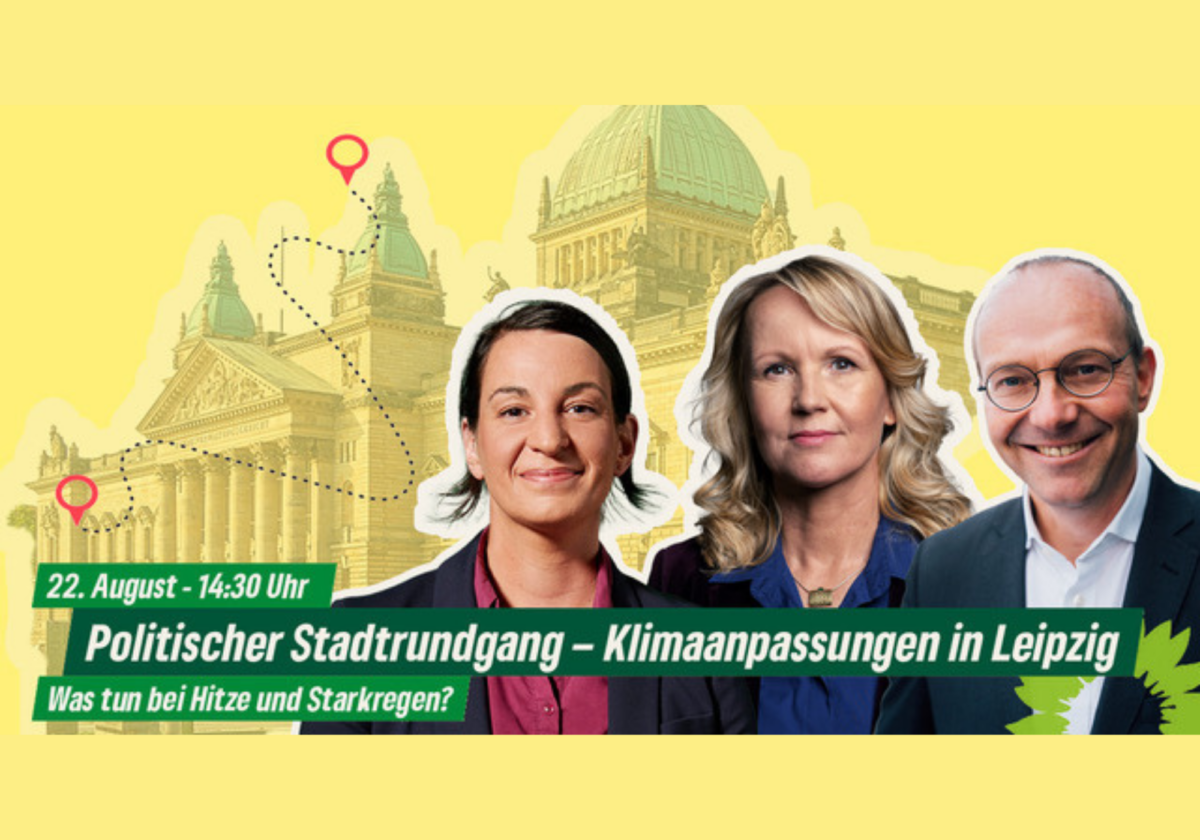 Politischer Stadtrundgang, Klimaanpassung in Leipzig